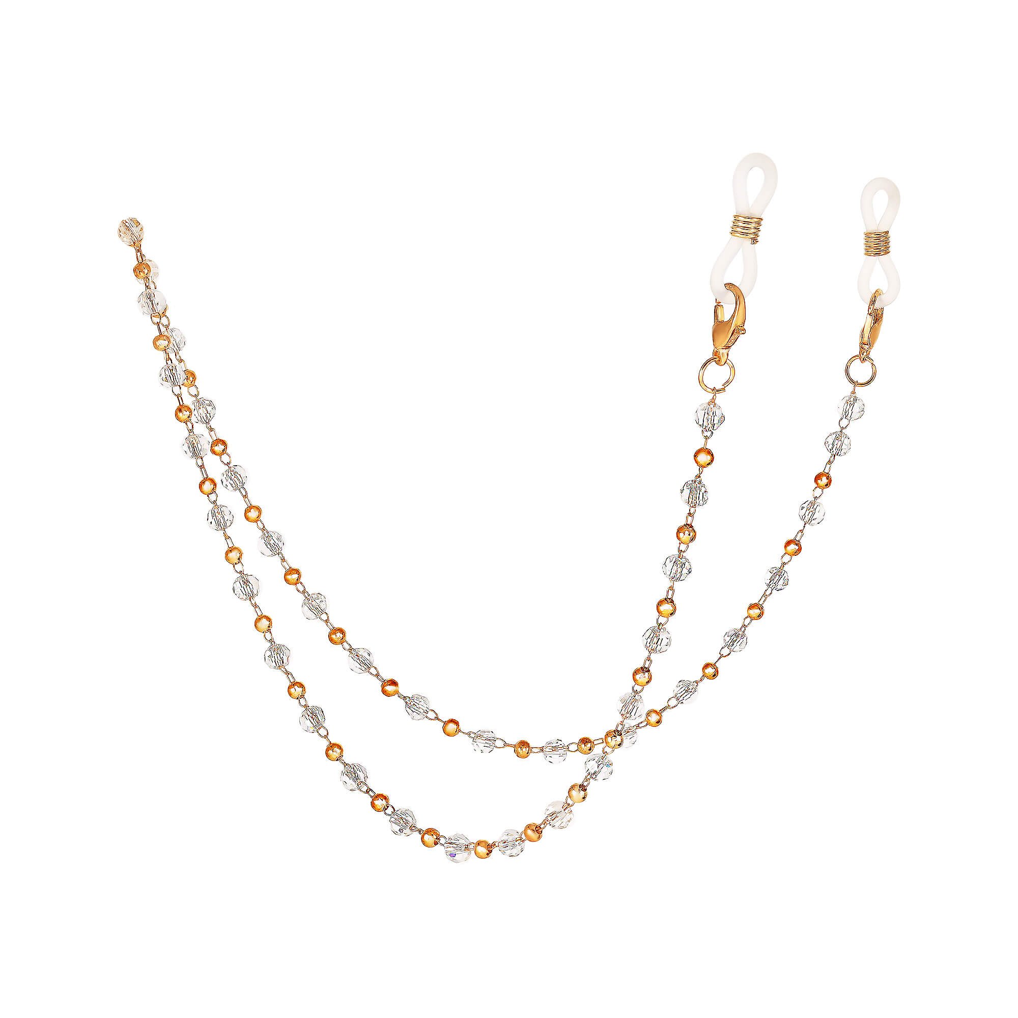 Цепочка для очков с бусинами