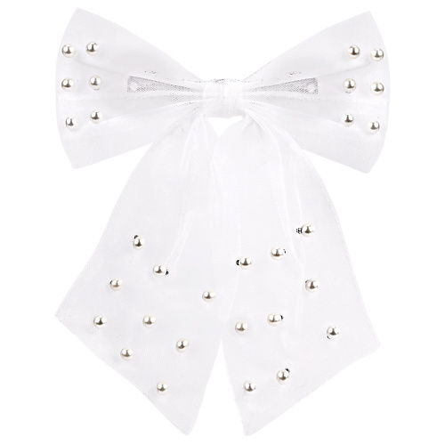 Заколка для волос MONTE VITA Заколка для волос баретте с бантом и бусинами