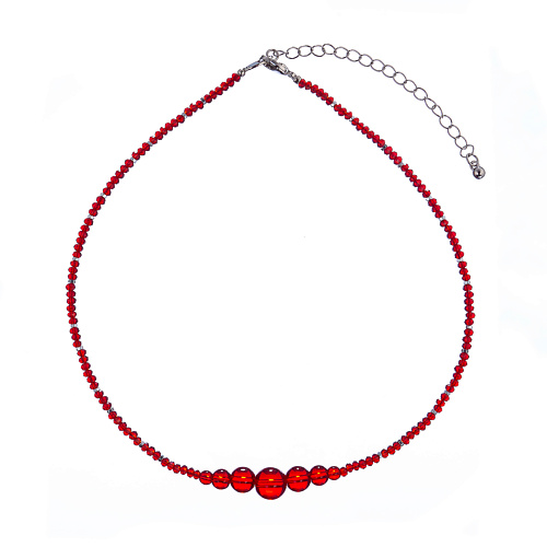 Колье LANZEROTTI Колье Lanzerotti, Crespino, с кристаллами и стеклянными бусинами