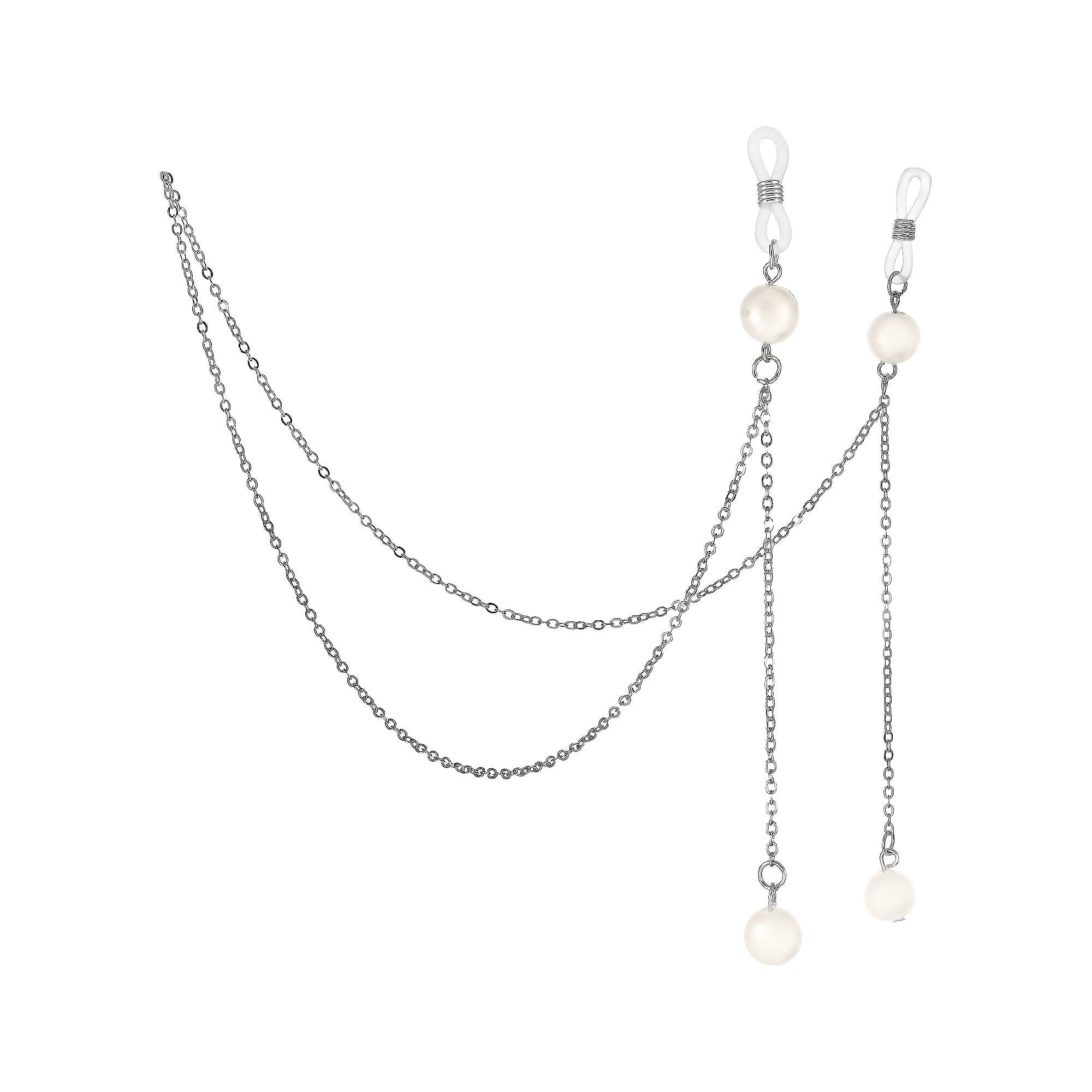 Цепочка для очков с бусинами